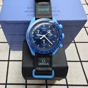 Swatch x Omega Bioceramic Moonswatch Mission to Neptune Watch